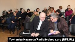 Запорізькі активісти прийшли підтримати родину в суді