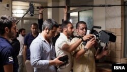 حامد رجبی نفر سوم از راست