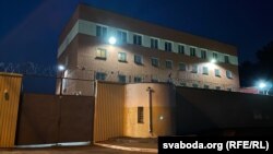 Турма на завулку Акрэсьціна ў Менску. Архіўнае фота