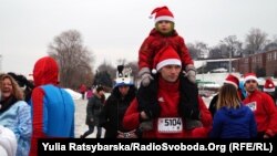 Олег Чистопольцев на акції «Забіг Миколайчиків», 2016 рік