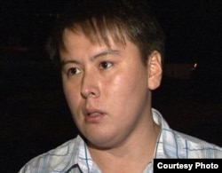 Лидер молодежного крыла оппозиции Жанболат Мамай.