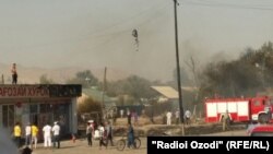 Взрыв на АЗС в Бохтаре в июле 2016 года