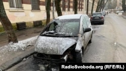 Спалений автомобіль журналістки Радіо Свобода Галини Терещук, Львів, 30 січня 2020 року
