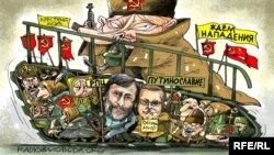 Політична карикатура Олексія Кустовського