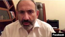 Armenia -- Prime Minister Nikol Pashinian addresses Armenians through Facebook, 28Sep2018.