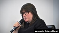 Юлія Донцова, учасниця дослідницької групи Amnesty International в Україні