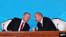 Թուրքիայի և Ադրբեջանի նախագահներ Ռեջեփ Էրդողան և Իլհամ Ալիև, արխիվ