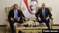 Հայաստանի պաշտպանության նախարարի և Եգիպտոսի ռազմարդյունաբերության պետնախարարի հանդիպումը, լուսանկարը՝ ՀՀ ՊՆ լրատվականի