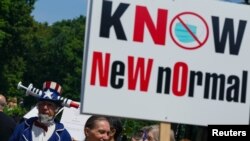 Ցույց կորոնավիրուսի սահմանափակումների դեմ, արխիվ, Նյու Յորք