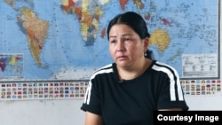 Маркум Рахима Айкымбаеванын сиңдиси Айсулуу.