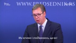 Зустріч Порошенка з Вучичем: про що говорили президенти (відео)