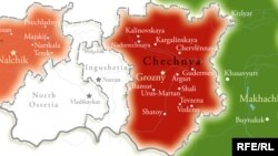 Къилбаседа Кавказан карта.