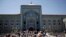 Worshippers gather for Friday Prayers during Ramadan in Dushanbe's Central Mosque in 2011.