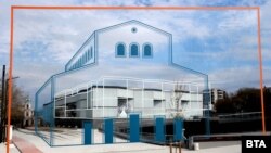 Реалните размери на Епископската базилика