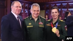 Сергей Шойгу и Ольга Никитина