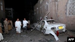 انفجار بمب در شهر صنعا در یمن، عکس آرشیوی است