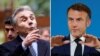Бидзина Иванишвили и Эммануэль Макрон (кол