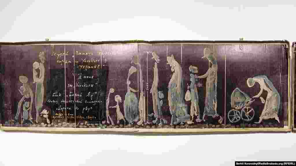 Проект стінопису для музею &laquo;Пам&rsquo;ять єврейського народу та Голокост в Україні&raquo; Віктора Гукайло