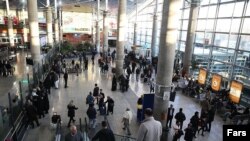 نمایی از فرودگاه بین‌المللی موسوم به «امام خمینی» در خارج از تهران