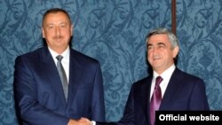 Встреча Саргсян-Алиев в Москве, 17 июля, 2009 г. 