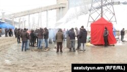 Забастовка рабочих Зангезурского медно-молибденового комбината , Каджаран, 08 февраля 2025 г.