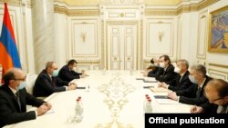 ԵԱՀԿ Մինսկի խմբի համանախագահների հանդիպումը Հայաստանի վարչապետի հետ, Երևան, 14-ը դեկտեմբերի, 2020թ․