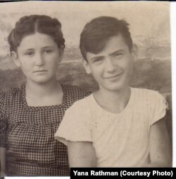 Леонід Гулько з двоюріюною сестро Діною