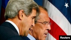 اختلافات اصلی در گفت‌وگوهای میان آمریکا (در تصویر: جان کری وزیر خارجه سمت چپ) و روسیه (در تصویر: سرگئی لاوروف) حل شده است