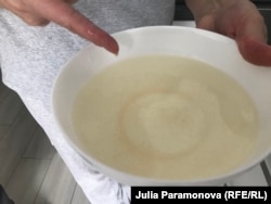 Вода в Гурьевске после фильтра