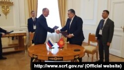 Марат Иманкулов жана Николай Патрушев.