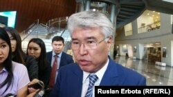 Gazagystanyň medeniýet we sport ministri Arystanbek Muhamediul.