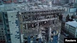 Харків після російської атаки, 31 грудня 2023 року 