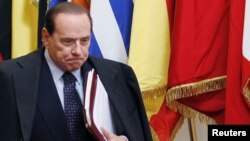 سیلویو برلوسکونی، نخست‌وزیر ایتالیا.