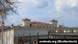 Былое СІЗА № 1 на вуліцы Валадарскага ў Менску. Архіўнае фота