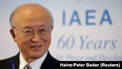 یوکیا آمانو، مدیرکل درگذشته آژانس بین‌المللی انرژی اتمی