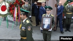 Armenia -- The funeral of former National Security Service Director Georgi Kutoyan, Yerevan, January 20, 2020.
