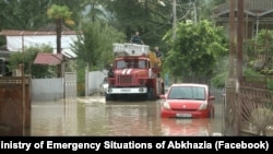 Основной удар стихия нанесла по Гудауте и Гудаутскому району