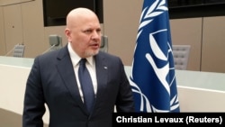 International Criminal Court Prosecutor Karim Ahmad Khan (file photo)