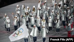 Пхёнчхан Олимпиадасы ачылышында Русия спортчылары