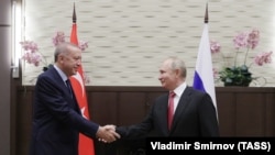 آخرین دیدار اردوغان و پوتین در سپتامبر ۲۰۲۱