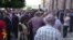 Armenia - Grape farmers protest outside the Prime Minister's Office in Yerevan, 26May2016.