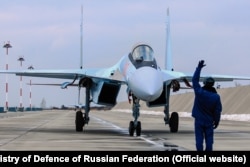 Російський винищувач Су-30СМ, архівне фото