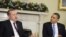 Президент США Барак Обама (справа) и премьер-министр Турции Реджеп Таййип Эрдоган, Вашингтон, 7 декабря 2009 г.