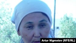 Жаңаөзен қаласының тұрғыны Күнсұлу Отарбаева. 2 қыркүйек 2011 ж.