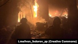 Последствия обстрела Запорожья в ночь на 9 сентября