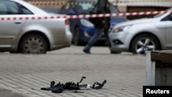 Обломки беспилотника (иллюстративное фото)