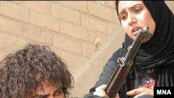 نمتیی از فیلم راه سوم که در جشنواره فیلم فجر به نمایش در آمد