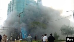 صحنه ای از انفجار در شهر اهواز مرکز استان خوزستان که در سال های اخیر شاهد بمبگذاری های متعددی بوده است.