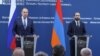 Rusiyanın xarici işlər naziri  Sergey Lavrov  və Ermənistanın xarici işlər naziri  Ararat Mirzoyan, 9 iyun Yerevan 2022