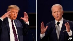 ԱՄՆ 45-րդ նախագահ Դոնալդ Թրամփ, 46-րդ նախագահ Ջոզեֆ Բայդեն